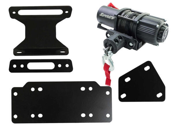 SuperATV Yamaha Viking Winch Mounting Plate