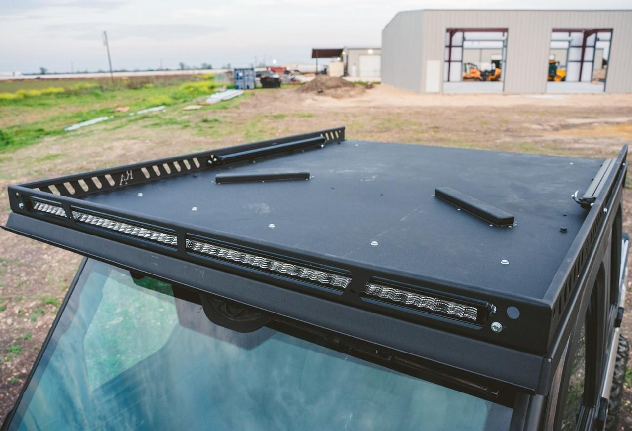 Ranch Armor Polaris Ranger 1500 Crew Cab Metal Top (Open Cab ...
