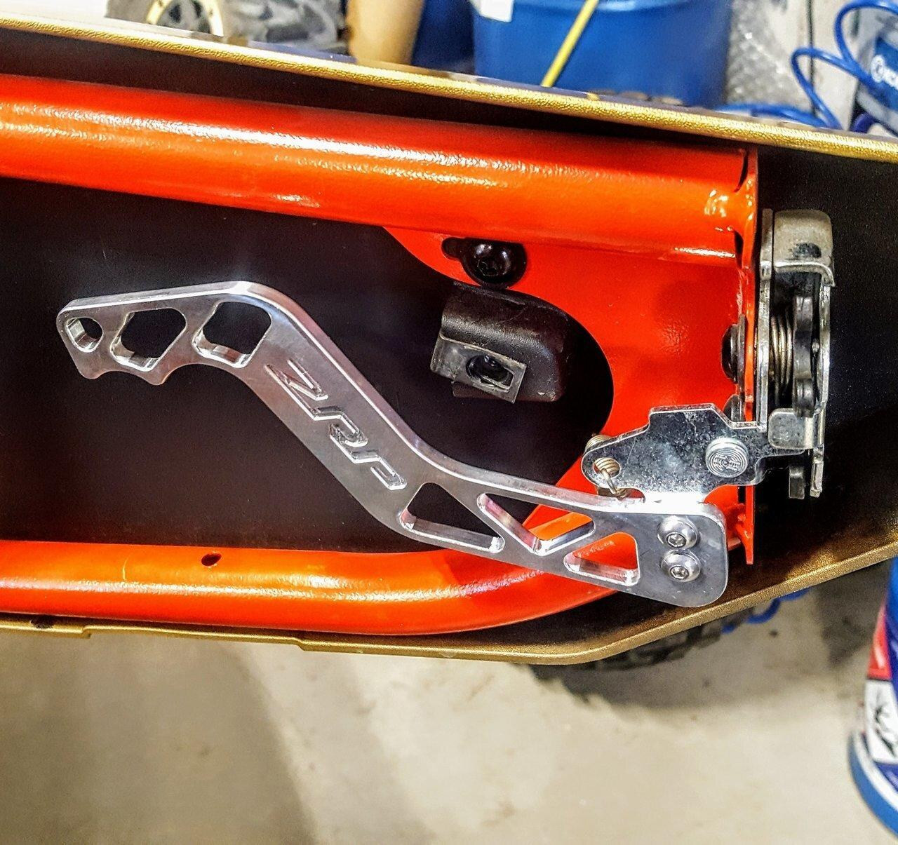 ZRP CanAm X3 Door Handles, Billet (Black) (500120B)