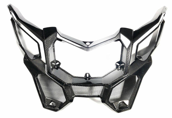 FourWerx Carbon Can-Am Maverick X3 Carbon Fiber Front Facsia FourWerx Carbon UTVS0013932 UTV Source