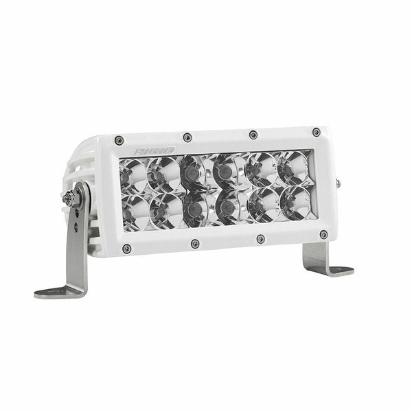 Rigid Industries E-Series Pro LED Light Bar (6") (Spot/Flood) ( White) 806313 - UTV Source