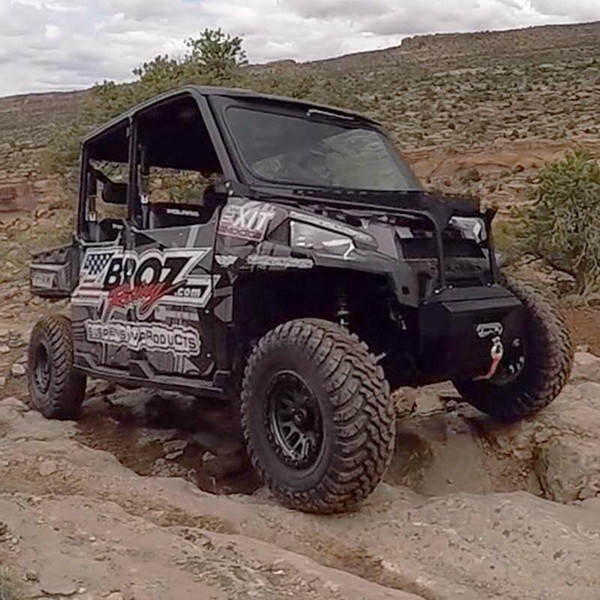 ZBroz Racing 2014-17 Polaris Ranger XP 1000 2.2" XO-IFP Series Rear Exit Shocks K75-PL06123-IFP - UTV Source