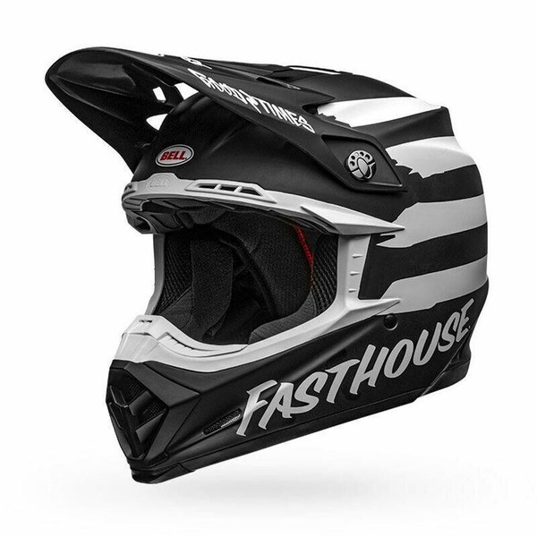 Bell Helmets Moto-9 MIPS XS Fasthouse Signia Matte Black/White BL-7109813