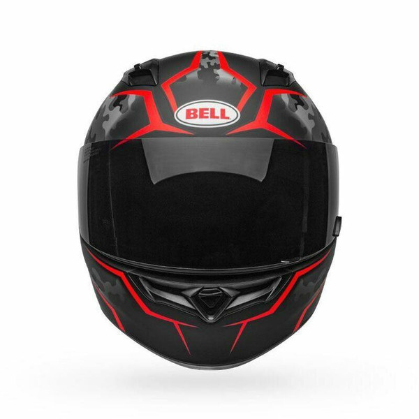 Bell Helmets Qualifier Stealth Camo Medium Black/Red BL-7107909