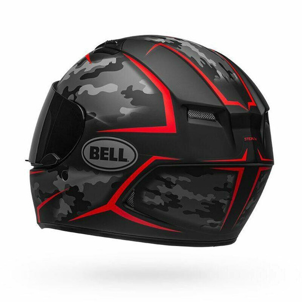 Bell Helmets Qualifier Stealth Camo Medium Black/Red BL-7107909