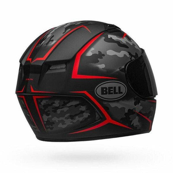 Bell Helmets Qualifier Stealth Camo Medium Black/Red BL-7107909