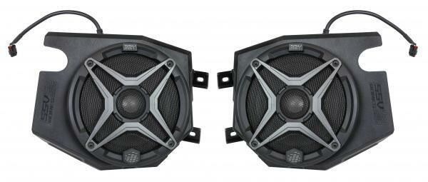 SSV Works Polaris RZR Front Kick 6.5" Speaker Pods 220-RZ4-F65V - UTV Source
