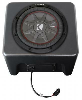 SSV Works 2018 Polaris Ranger XP1000 Underseat Kicker Subwoofer RG4-SB10K