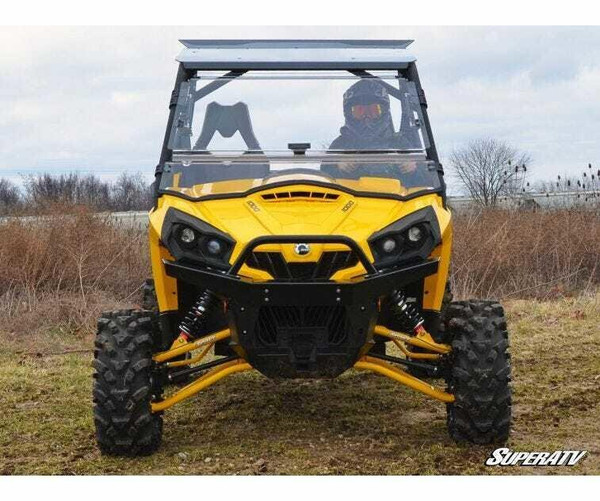 SuperATV Can-am Commander Scratch Resistant Flip Windshield (FWS-CA-COM-001-70)