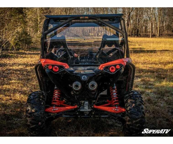 SuperATV Can-Am Maverick Windshield Rear Clear Standard RWS-CA-MAV-75
