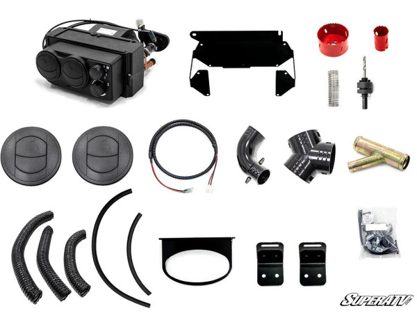 SuperATV Polaris RZR XP Turbo S Cab Heater  UTVS0011990-MAIN