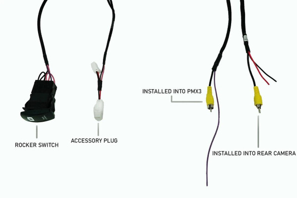 UTV Stereo Can-Am X3 Rear Camera System UTVSTO-X3-RCS