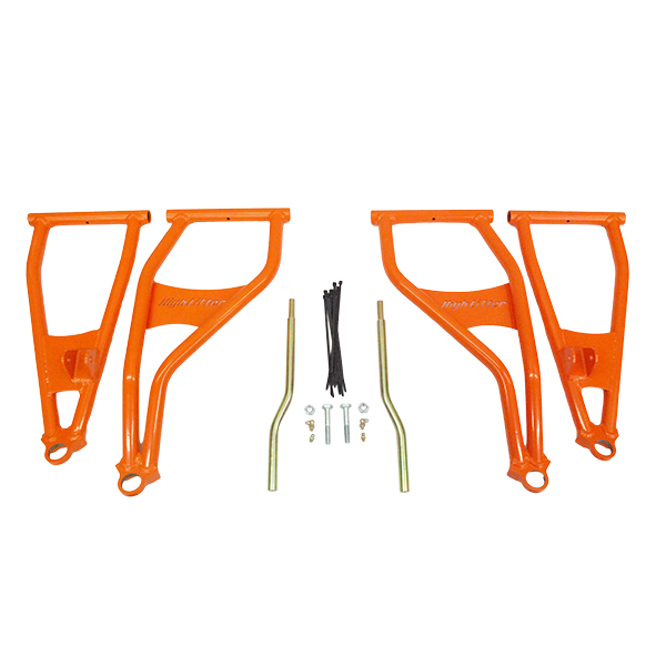 High Lifter 2009-14 Polaris RZR 800 S Front Forward Upper and Lower Control Arms Black MCFFA-RZRS-B