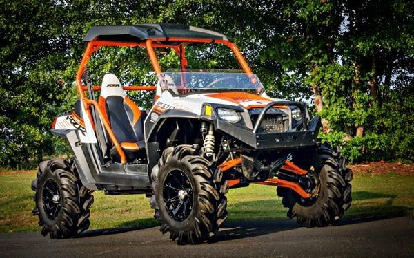 High Lifter 2009-14 Polaris RZR 800 S Front Forward Upper and Lower Control Arms Black MCFFA-RZRS-B