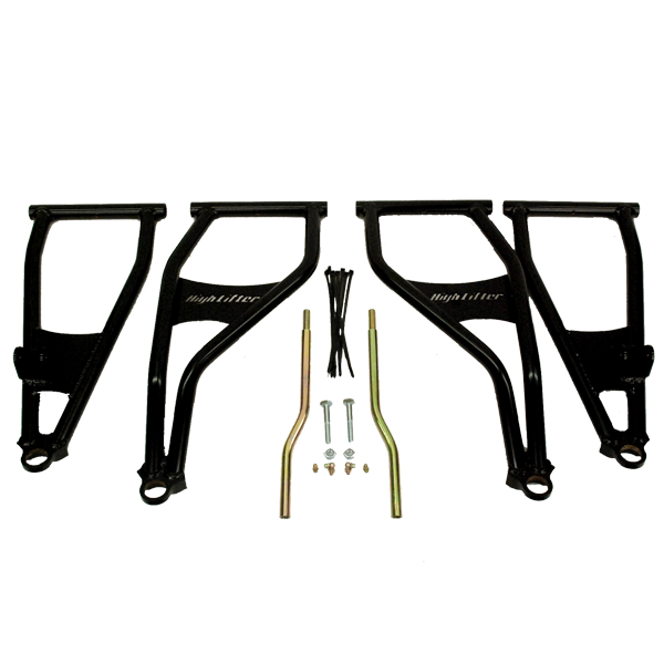 High Lifter 2009-14 Polaris RZR 800 S Front Forward Upper and Lower Control Arms (Black) MCFFA-RZRS-B - UTV Source