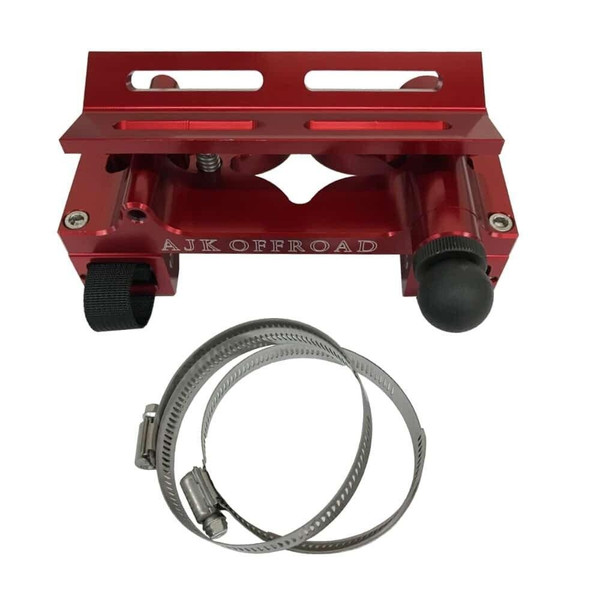 AJK Offroad Quick Release Fire Extinguisher Mount Red 200154-Red