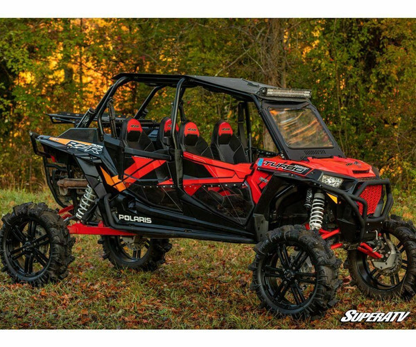 SuperATV Polaris RZR XP 1000 Clear Lower Doors 4-Door DOOR-P-RZRT4-75#AC