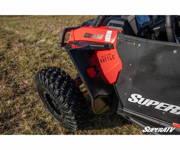 SuperATV Polaris RZR XP Turbo Fender Flares FF-P-RZR1K-001-F#TS