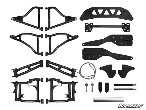 SuperATV Polaris RZR Trail S/900 Conversion Kit â€” 1.5 Offset LTK-P-RZR900-5-1.5-HC-001-K1-R2-02#AA