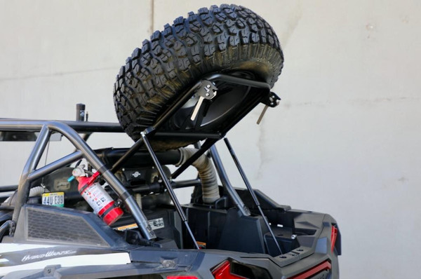 Trinity Racing Polaris RZR XP 1000 / Turbo Spare Tire Carrier TR-M4000 - UTV Source