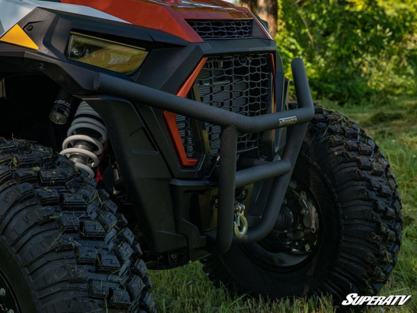 SuperATV Polaris RZR Trail S 1000 Low Profile Front Bumper FB-P-RZRXPT-00#TK
