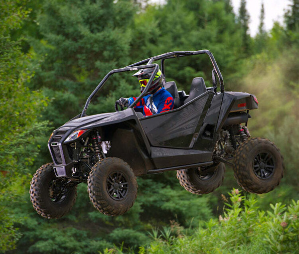 MBRP Powersports Can-Am Defender 1000 Performance Series 5 Single Slip-On Exhaust UTVS0030453