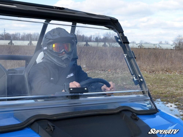 SuperATV Polaris RZR Pro XP Turbo Scratch Resistant Flip Windshield (FWS-P-RZR1K-002-70)