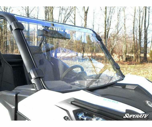 SSuperATV Can-Am Commander Scratch Resistant Full Windshield 2021+ (WS-CA-T-70#COM)