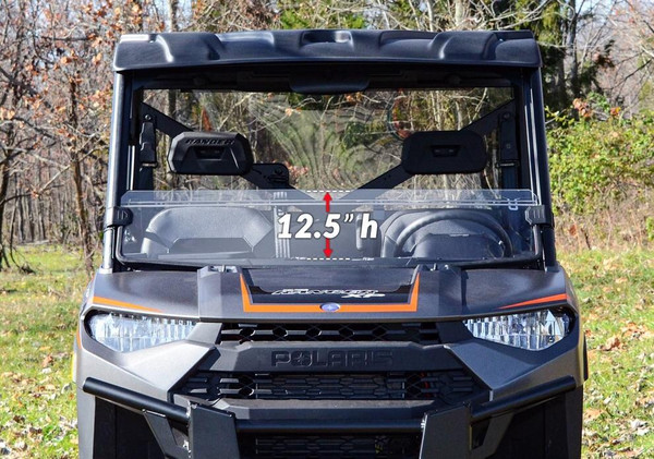 SuperATV Polaris Ranger XP 900 Half Windshield HWS-P-RAN-001-70#AA