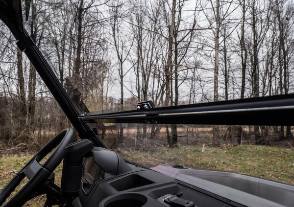 SuperATV Polaris Ranger 1000 Scratch Resistant Flip Down Windshield FDWS-P-RAN1K-70#AC