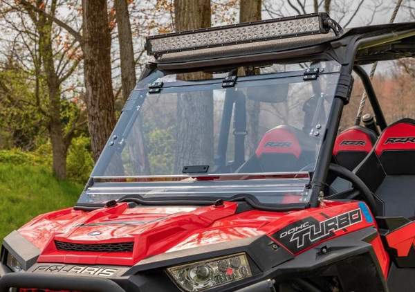 SuperATV Polaris RZR 900 Scratch Resistant Flip Windshield FWS-P-RZR-1K-001-70#NH