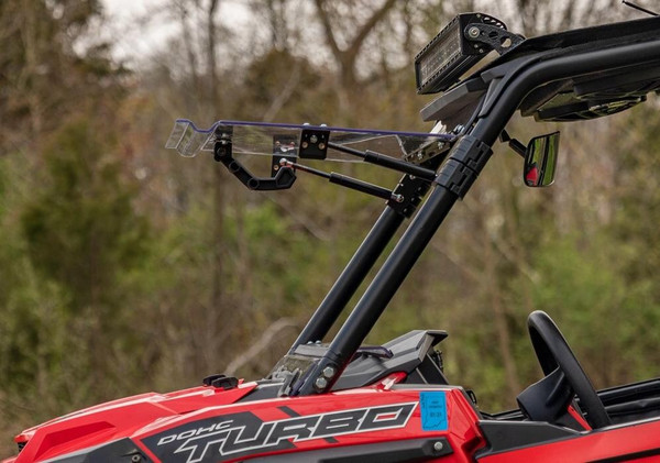 SuperATV Polaris RZR 900 Scratch Resistant Flip Windshield FWS-P-RZR-1K-001-70#NH