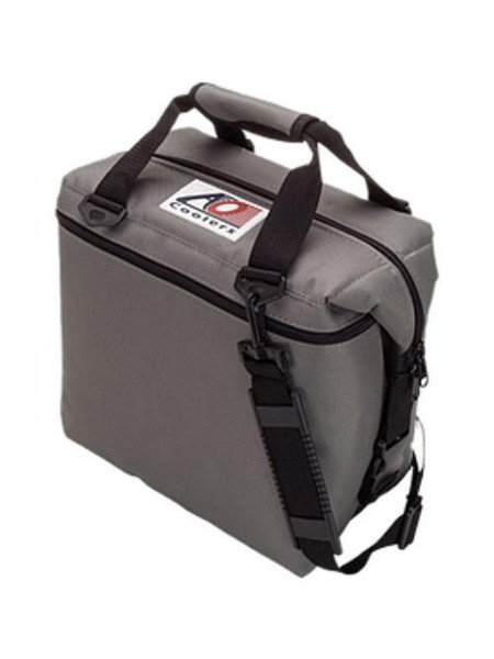 AO Coolers 12 Pack Canvas Series (Charcoal) AO12CH - UTV Source