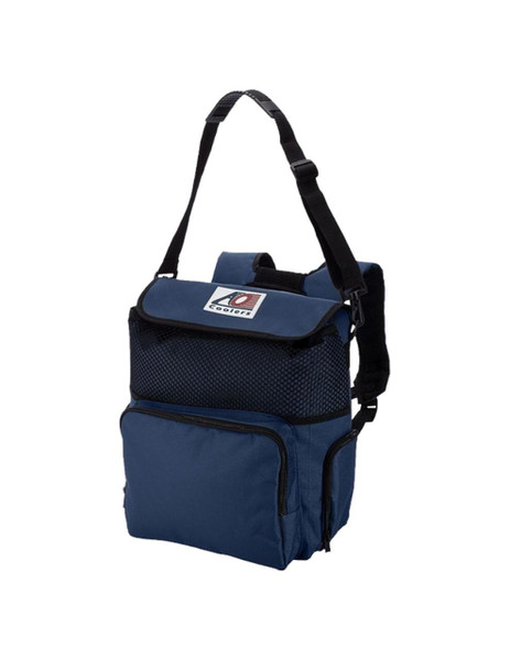 AO Coolers 18 Pack Back-Pack Cooler (Navy Blue) AOBPNB - UTV Source