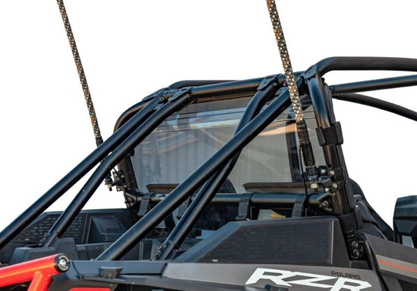 SuperATV Polaris RZR XP Turbo S Rear Windshield RWS-P-RZRXPTS-75-Main - UTV Source