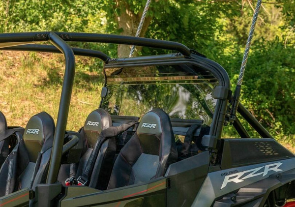 SuperATV Polaris RZR XP Turbo S Rear Windshield RWS-P-RZRXPTS-75