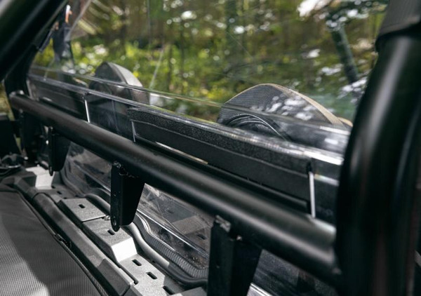 SuperATV Polaris RZR XP Turbo Rear Windshield RWS-P-RZR-1K-75#XPT