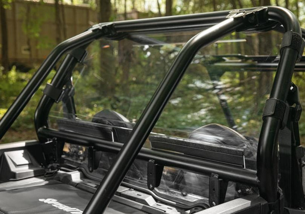 SuperATV Polaris RZR XP Turbo Rear Windshield RWS-P-RZR-1K-75#XPT