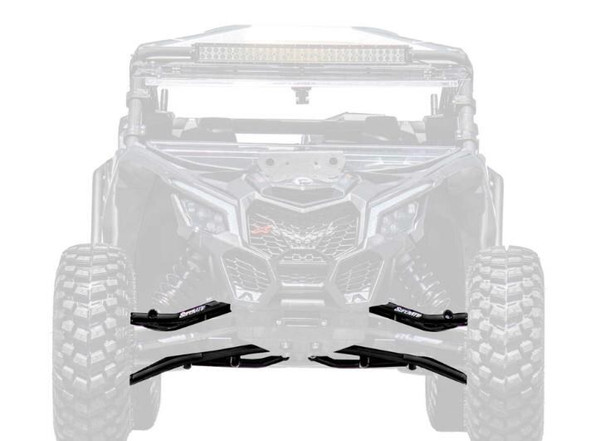 SuperATV Can-Am Maverick X3 High Clearance Front A-Arms AA-CA-X3-001-TU-BSD-02-MAIN - UTV Source