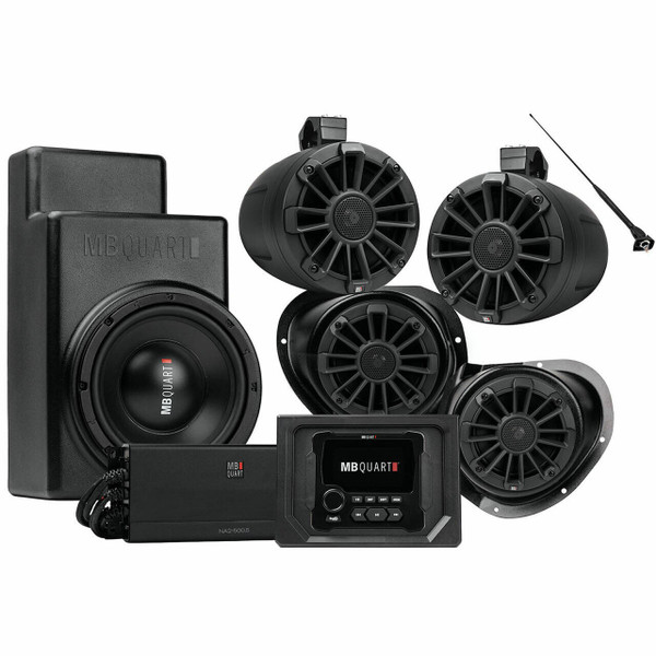MB Quart Polaris General Tuned System (Stage 5) (4 Speaker) MBQG-STG5-1 - UTV Source