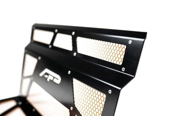 Agency Power Polaris RZR XP 1000/Turbo Vented Engine Cover Gloss Black/Orange AP-RZR-111-FGB-MOR