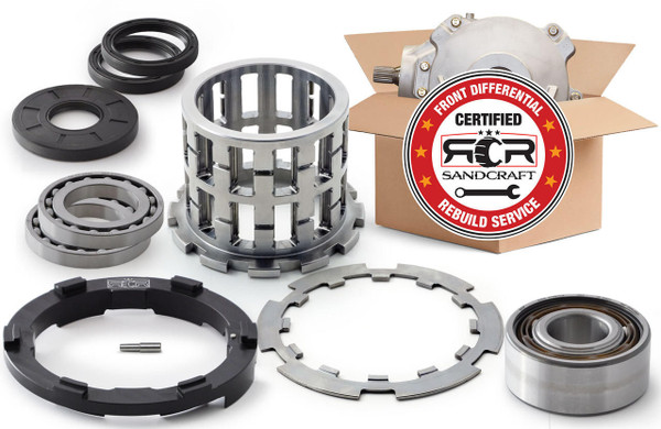 Sandcraft Polaris RZR XP Turbo Bombproof Front Differential Re-build Kit BP12160122 - UTV Source