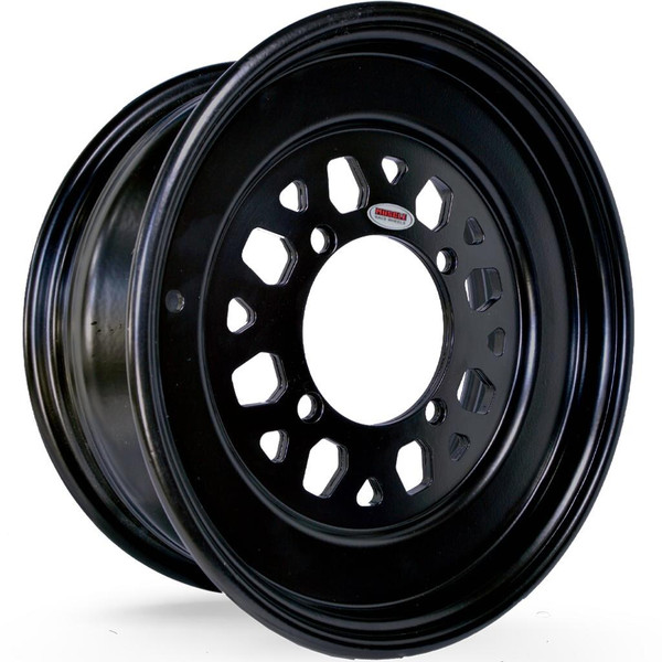 Muscle Race Wheels 626 Gunner Rolled Lip UTV Wheel (15x6) (13mm) (4X156.2) (Black) 76265641A - UTV Source