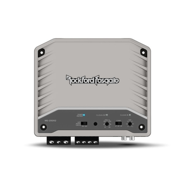 Rockford Fosgate M2 200 Watt 2-Channel Element Ready Amplifier M2-200X2 - UTV Source