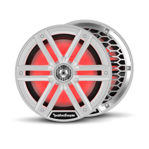 Rockford Fosgate M2 8" Color Optix Marine 2-Way Speakers (White) M2-8 - UTV Source
