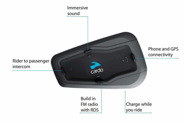 Cardo Systems FREECOM 1+ Duo Bluetooth Headset | UTV Source