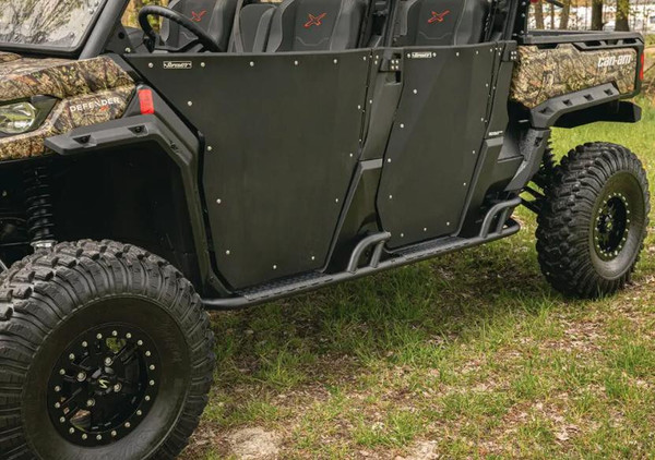 SuperATV Can-Am Defender Max Heavy-Duty Nerf Bars NB-CA-DEFMAX-00