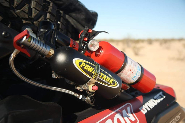 Power Tank CO2 Bottle Power Trigger Two Bottle Bracket System PTM-0220