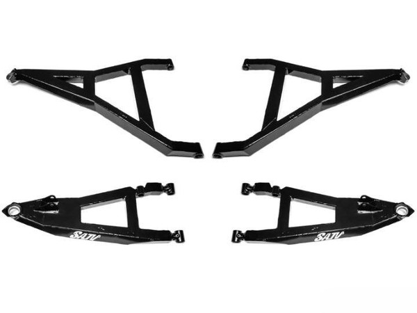 SuperATV Can-Am Maverick X3 Sidewinder A-arms 1.5" Forward Offset AA-CA-X3-1.5-WC-BSD-02-MAIN - UTV Source