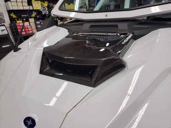 FourWerx Polaris RZR Pro XP / Pro R V2 Carbon Fiber Hood - RXP-CF-V2HD